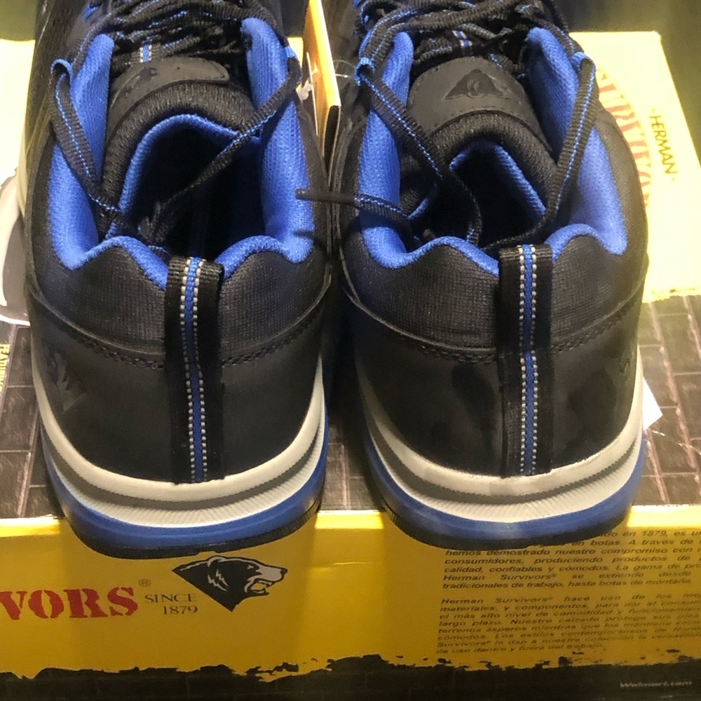 Herman Survivors Men’s Composite Toe Slip Resistant Work Shoes Size 8.5 Cassle - Picture 4 of 6